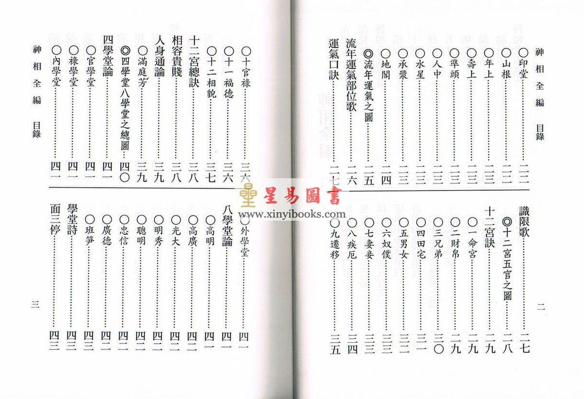 陈希夷/柳庄袁忠彻：神相全编（台湾大孚）