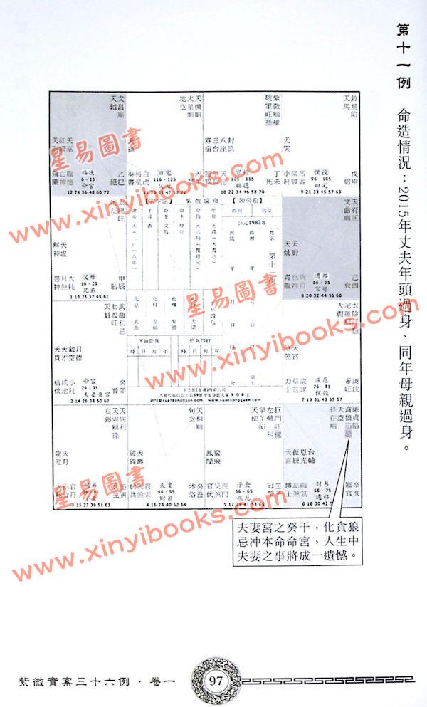 陈癸龙：紫微斗数紫微实案三十六例卷一