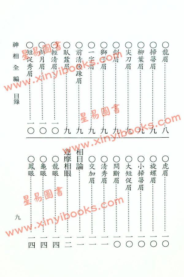 陈希夷/柳庄袁忠彻：神相全编（大孚）