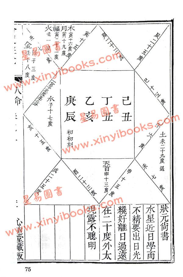 珍本术数丛书63平装：命度盘说命相家传手抄秘本